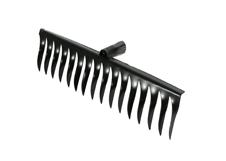 Грабли 16-ти зубые витые (клёпанные) S=2мм б/ч (10											