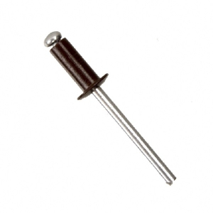 Заклёпка 4,0*10 RAL 8017 (шок.коричневый) аллюм.-сталь (1000)