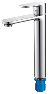 Смеситель CALORIE Люкс для раковины на гайке высокий (14) (_14_)