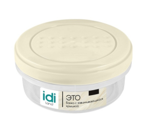 Банка 0,35л "Asti" с закр/кр Светло-бежевый (14) 221101825/01