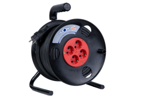 Удлинитель силовой АТОМ КГ 4000 Вт 20м на катушке (c/з)