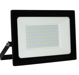 Прожектор светодиодный 100W 6500K IP65 220-240V Корпус черный Volpe