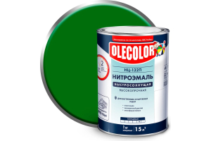 Нитроэмаль НЦ-132 Зеленая 0,7кг Olecolor Глянц. (14)