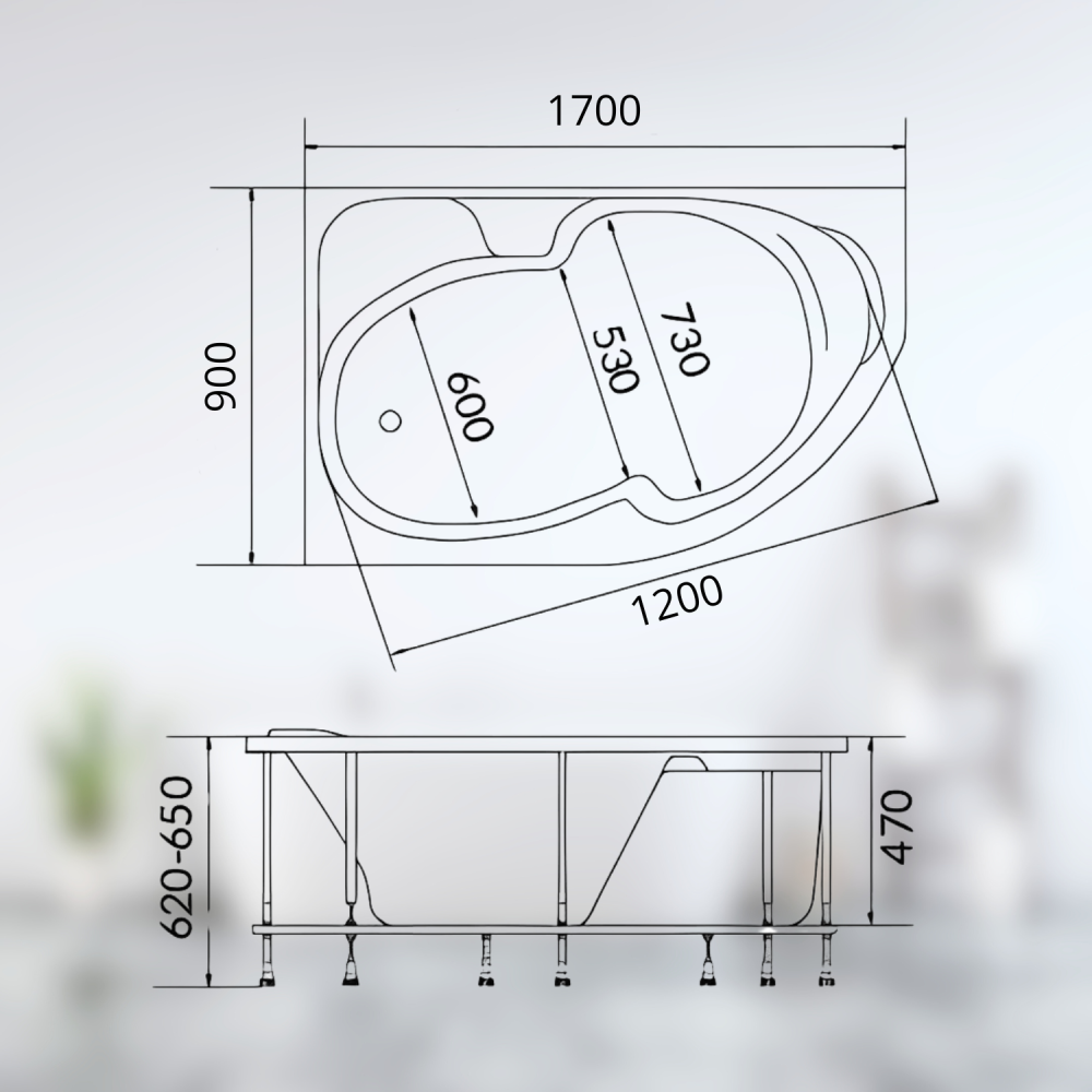 Ванна акриловая (3)