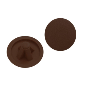Заглушка №2 темно-коричневая (15 шт) - пакет