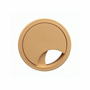 Розетка для компьютер. стола, бежевая (1 шт) - пакет (10)