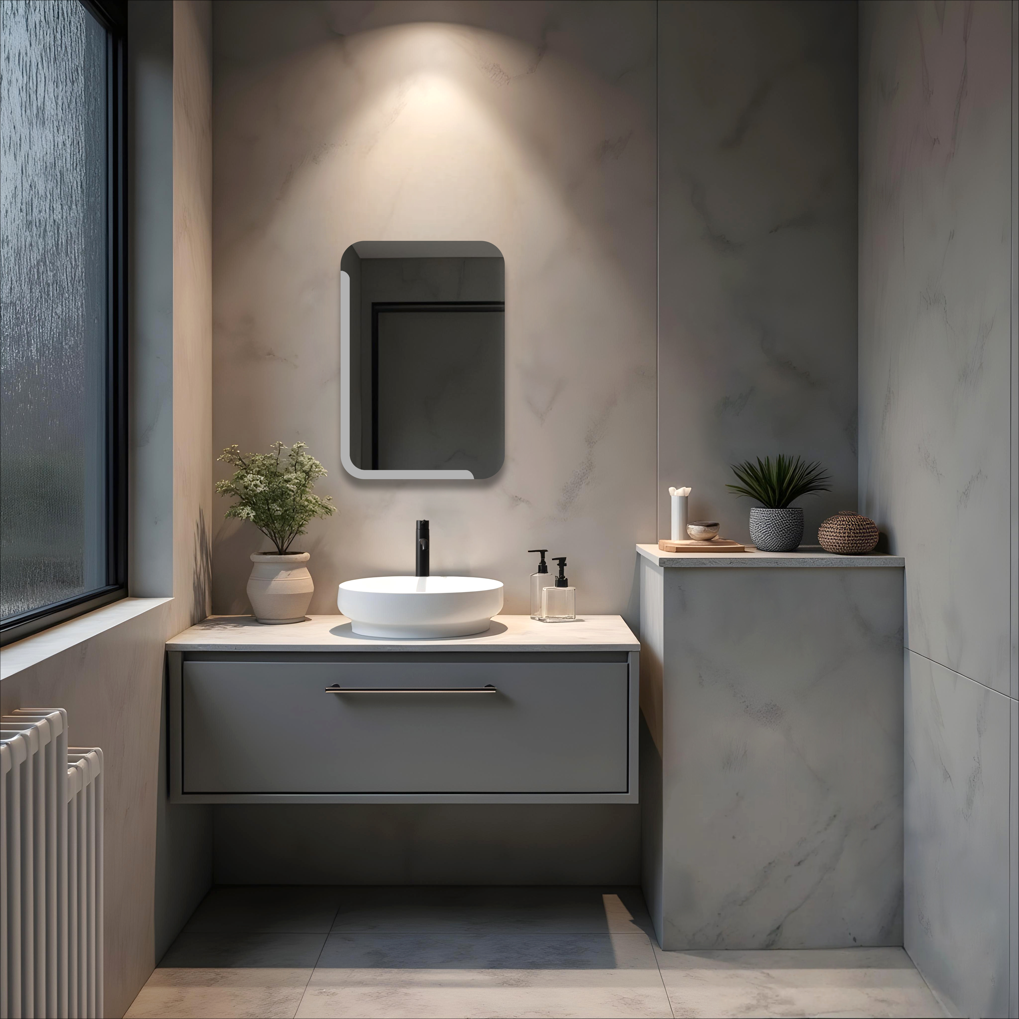 Алькон 550х800 (гор-вер крепеж) зеркало