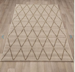 Ковер SIDE 0.8*1.5 дизайн A0601 BEIGE/BROWN