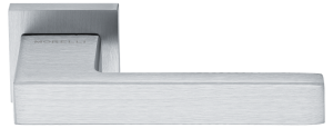 Ручка дверная MH-56-S6 "Lot" SSC, квадр накл 6мм, супермат. хром (20)