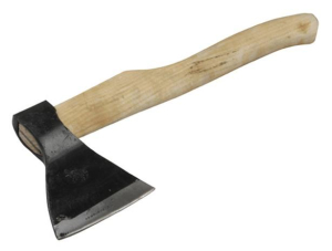 Топор Уральский кованный, в сборе, 890/1200 г, (Ижевск) (16)