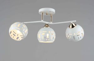 Светильник потолочный 2118/3 WT+FGD (RL)