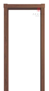 Портал "Параллель" резная, ПВХ, каштан африканский, 2200*2000*300мм (70)