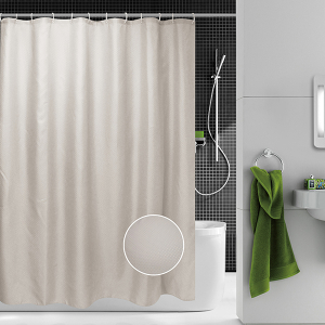 Штора д/ванн 180 х 200 Жаккард звезды айвори