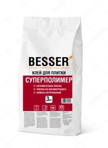 Клей для плитки "Суперполимер" "BESSER" 3 кг (5)