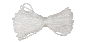 Шнур вязаный д  4 мм, белый,  20 м (70)