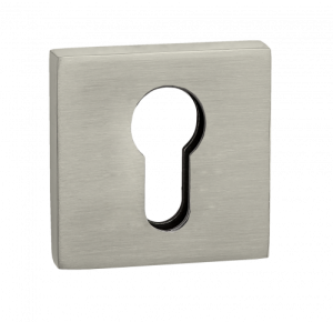 Накладка на цилиндр квадр. Puerto 03 никель супер мат. (10)