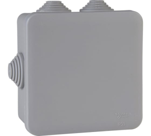 Коробка распределительная ОП 100х100х50мм DIY SchE IMT350911(72)