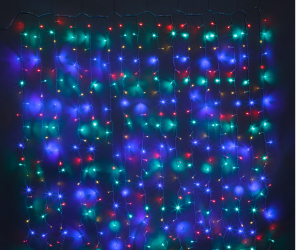 Занавес150х220, 544 LED,мульти,IP20, несоедин27 (6)