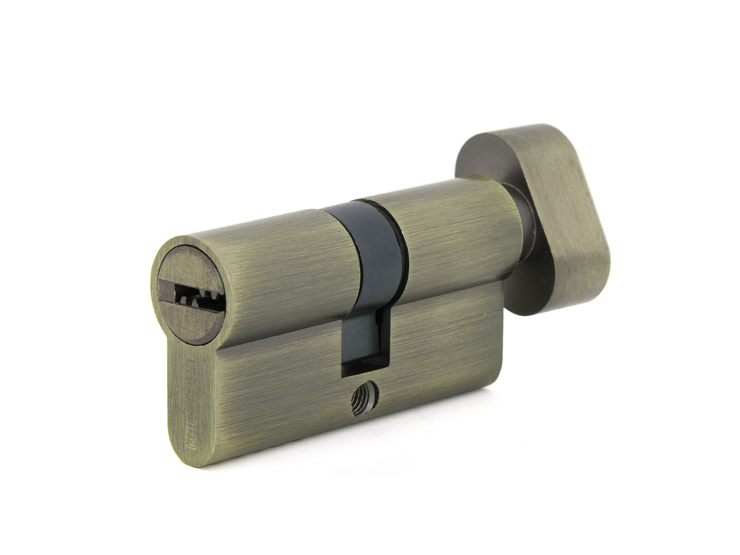 Цилиндровый механизм ZN 60 C BK АB (бронза) с вертушкой (10/60)