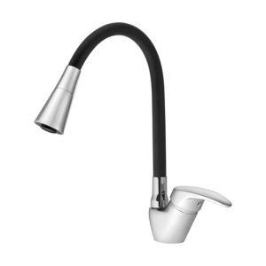 Смеситель для кухни Santek Мавис, гибкий излив, 2 режима, хром (12)