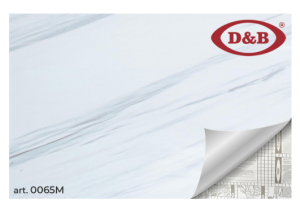 Пленка самоклеящаяся D&B 0,45*8м мрамор светло - серый (20)