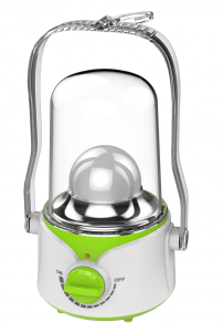 Фонарь аккумуляторный кемпинговый 45 SMD, белый/зеленый Smartbuy /24(__)