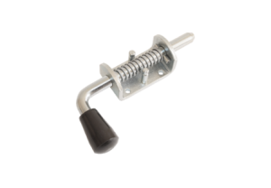 Засов пружинный Домарт (75) 160мм, цинк (10)