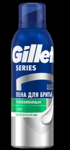 Пена для бритья GILLETTE SERIES успокаивающая 200мл(__)