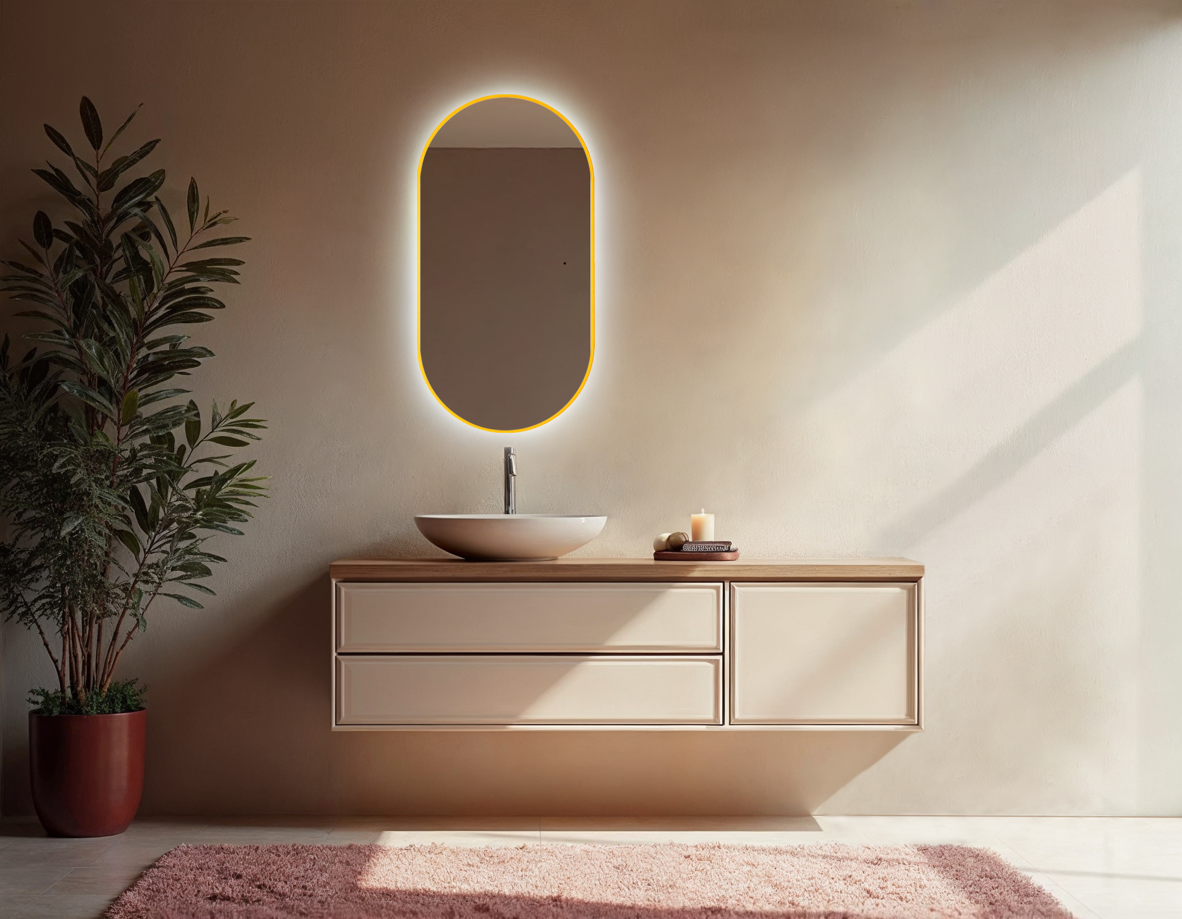 Viva Gold_550х1050 (бесконтактный сенсор, универсальное крепление)