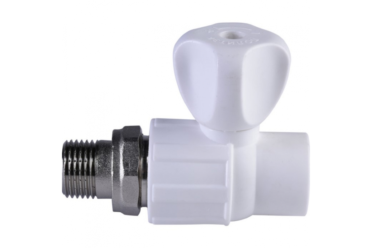 Кран шаровой для радиаторов прямой 1v 25x3/4" ТЕВО(_5_)