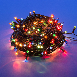 Гирлянда с контроллером 10м 200 миниламп накал разноцв MULTI IP20 MINI (24)