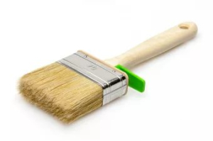 Кисть  КП 100*25 натур.щет. дер.ручка (25)