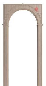 Арка "Фантазия", ПВХ, каштан африканский, 2300*1500*300мм (40)