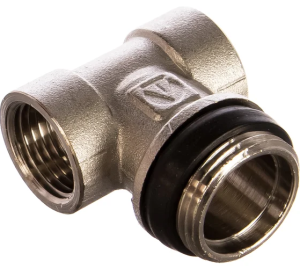 Тройник коллекторный VALTEC, 3 4 x1 2 x1 2 нар-вн-вн (10 100)