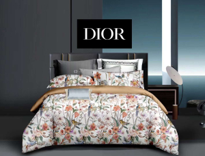 Набор постельного белья Dior Flower люкс сатин 80