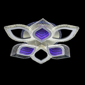 Потолочный светодиодный светильник 51256/6+1WT RBP+3D