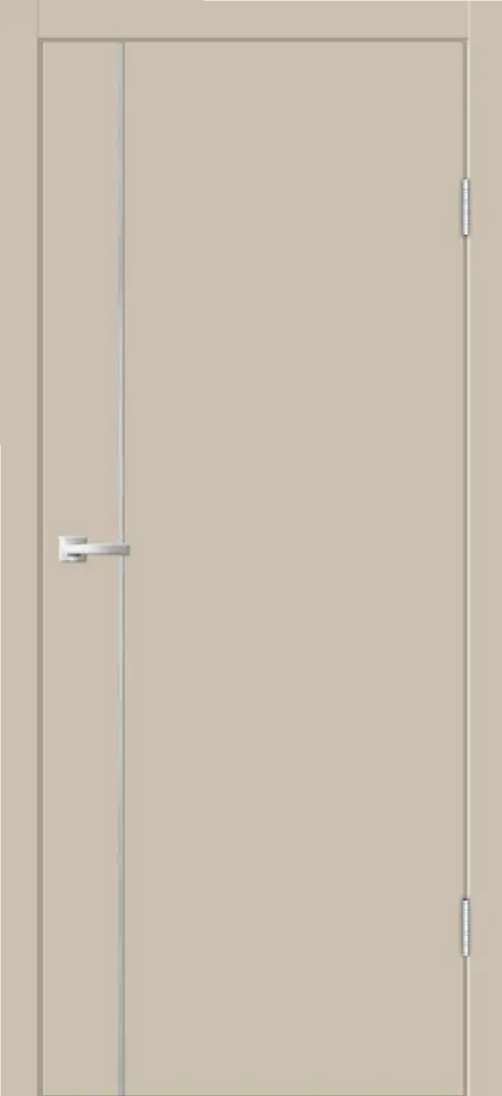 Дверь EMALUX GALANT M1 Кварцит, ПГ 800 черн кромка с 4 сторон