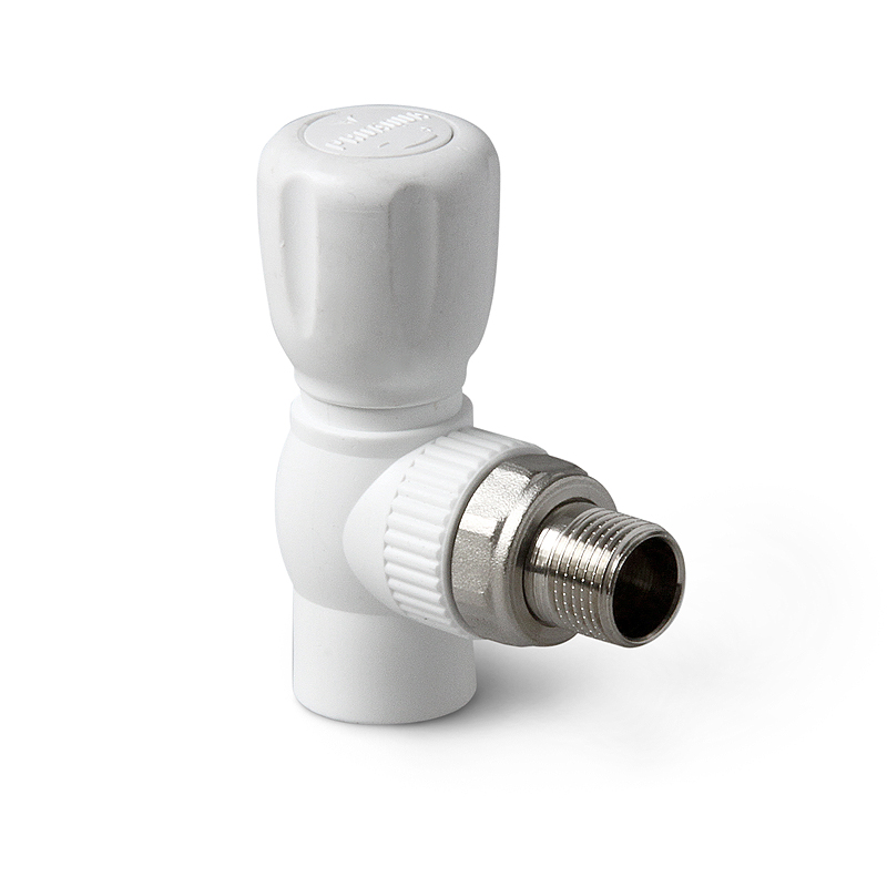 Кран шар. для рад.угл. 25*3/4 НР(45шт/кор)