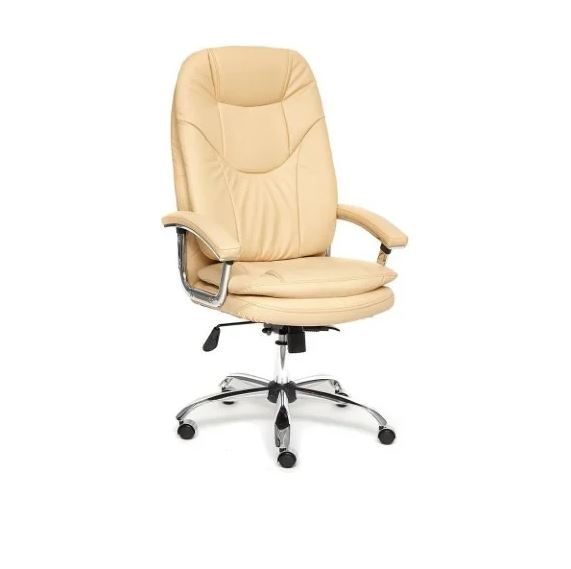 Кресло SOFTY LUX [кож/зам, бежевый, 36-34]												
