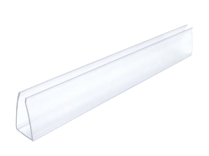 Торцевой профиль "П" 4х2100 мм, прозрачный 20/100/