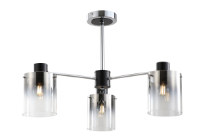 Светильник потолочный 15599STD/3 BK+CR (1) NW