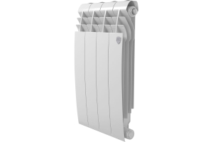 Радиатор биметаллический Royal Thermo Biliner 500 /Белый/4 секц. (Вт 170)(_1_)