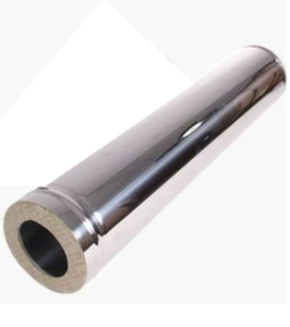 Труба-сэндвич 1,0м (430/0,8 мм+оц) Ф 150/210