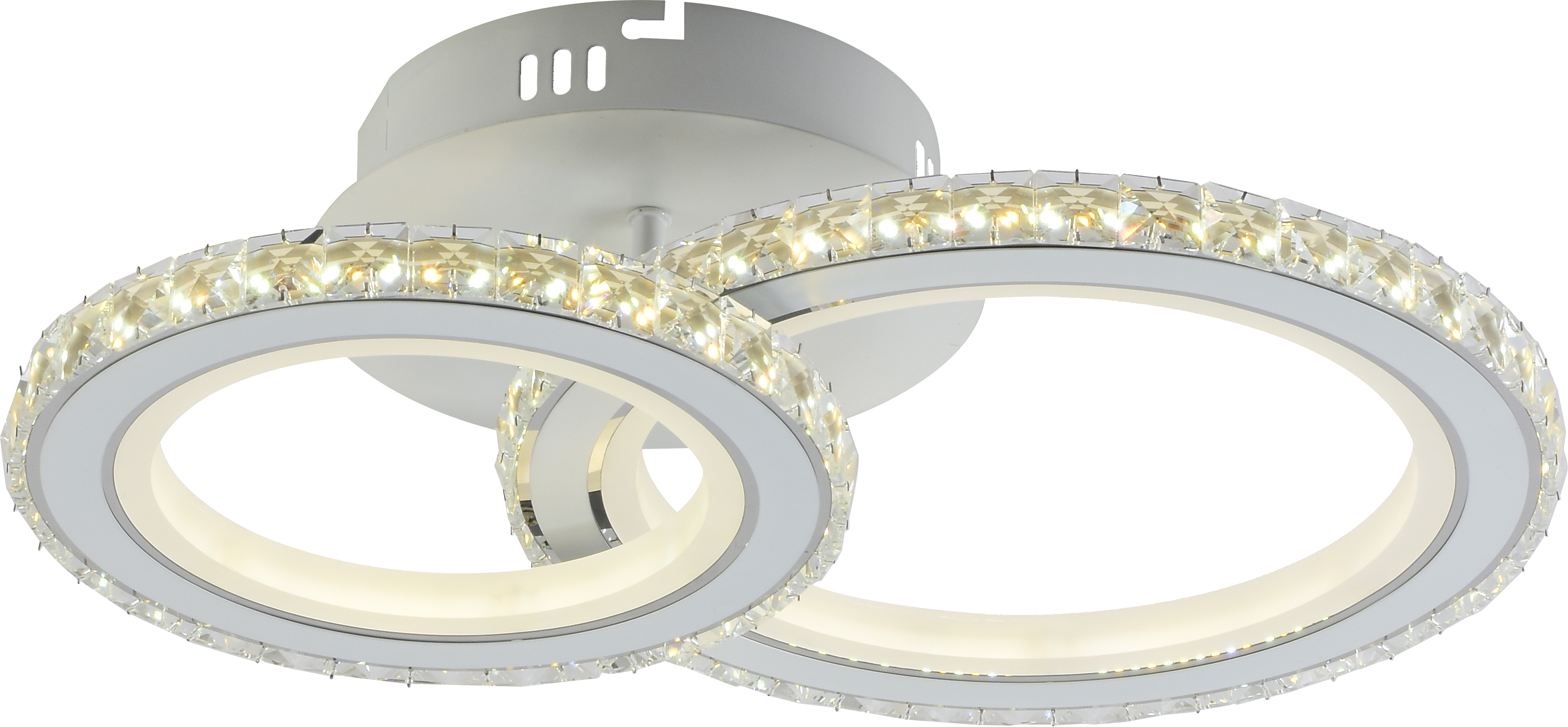 Люстра AU61001/2 WH+CR LED 112W ПДУ
