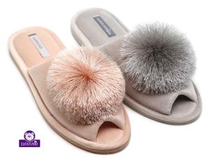 3870 W-CH-O Обувь домашняя женская ( пантолеты ) откр.