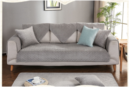 Дивандек 90*160 см ромбы серый