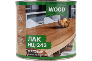 Лак НЦ-243 матовый 0,7кг Farbitex Профи Wood (14)