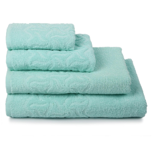 Полотенце махровое, 30*70 см 100 % хлопок цв. 13-5409 мятный