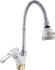 Смеситель для кухни с гибким изливом P58274-7 (__)