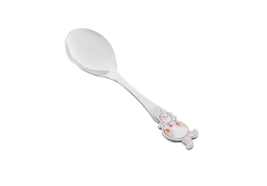 Ложка детская "Зверушка", нерж.сталь, 12 дизайнов